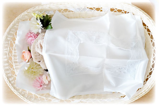 バスケットとお布団のセット